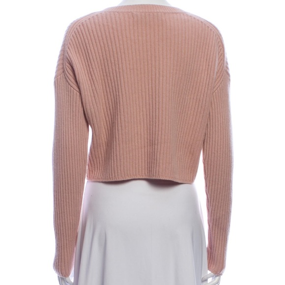 Naked Cashmere x Camila Morrone Cropped Boxy “Alena” Sweater Pink XS SOLD OUT - Picture 4 of 9